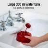 imageCHI Handheld Garment Steamer for Clothes 2 Continuous Steam Modes FullSize 300 ml Capacity Water Tank Ergonomic Handle Vacation Essentials 1600 Watts 10 Cord Red 11590FullSize 300 ml Capacity Water Tank 