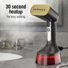 imageCHI Handheld Garment Steamer for Clothes 2 Continuous Steam Modes FullSize 300 ml Capacity Water Tank Ergonomic Handle Vacation Essentials 1600 Watts 10 Cord Red 11590FullSize 300 ml Capacity Water Tank 