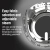 imageCHI Steam Iron for Clothes with 8 Retractable Cord 1700 Watts 3Way Auto Shutoff 400 Holes Professional Grade Temperature Control Dial Lava Infused Ceramic Soleplate Black 131131700 Watts