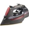 imageCHI Steam Iron for Clothes with 8 Retractable Cord 1700 Watts 3Way Auto Shutoff 400 Holes Professional Grade Temperature Control Dial Lava Infused Ceramic Soleplate Black 131131700 Watts