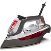 imageCHI Steam Iron for Clothes with Titanium Infused Ceramic Soleplate 300 Holes for Powerful Steaming XL 10 Cord 3Way Auto Shutoff 1800 Watts Advanced Touchscreen Silver 13103Silver