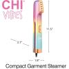 imageCHI VIBES Handheld Garment Steamer for Clothes Fabric and Drapes 5 Minutes of Continuous Steam Portable WrinkleRemover for Home and Travel Vacation Essentials 80ml Water Tank Pink 11615