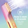 imageCHI VIBES Handheld Garment Steamer for Clothes Fabric and Drapes 5 Minutes of Continuous Steam Portable WrinkleRemover for Home and Travel Vacation Essentials 80ml Water Tank Pink 11615