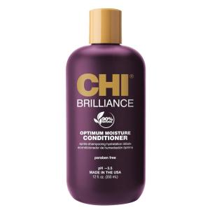 imageCHI Deep Brilliance Optimum Moisture Conditioner Made With Olive ampamp Monoi Oil To Strengthen Hair Sulfate Paraben ampamp CrueltyFree 12 OzConditioner