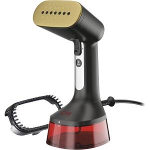imageCHI Handheld Garment Steamer for Clothes 2 Continuous Steam Modes FullSize 300 ml Capacity Water Tank Ergonomic Handle Vacation Essentials 1600 Watts 10 Cord Red 11590FullSize 300 ml Capacity Water Tank 