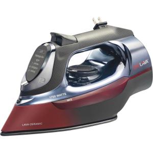 imageCHI Steam Iron for Clothes with 8 Retractable Cord 1700 Watts 3Way Auto Shutoff 400 Holes Professional Grade Temperature Control Dial Lava Infused Ceramic Soleplate Black 131131700 Watts