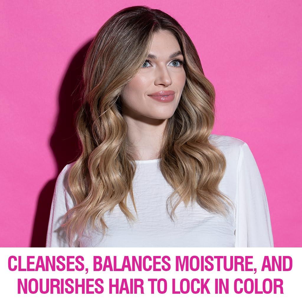 imageCHI ColorCare Color Lock Shampoo Locks In Color ampamp Replenishes Moisture For ColorTreated Hair Sulfate Paraben ampamp CrueltyFree 12 Oz