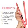 imageCHI Ceramic Series Flat Iron Hair Straightener for Silky Smooth Hair 1quot Iron Going BananasSweet Coraline