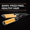 imageCHI Ceramic Triple Waver Iron Curling Iron Creates LongLasting FrizzFree Waves ampamp Curls for All Hair Types