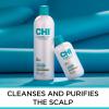 imageCHI CleanCare Clarifying Shampoo Deeply Cleanses Hair ampamp Scalp Removes Build Up ampamp Restores Moisture To Hair Sulfate Paraben ampamp CrueltyFree 12 Oz25 Fl Oz Pack of 1