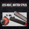 imageCHI Lava 20 Hairstyling Iron Flat Iron Hair Straightener for an Even ampamp Smooth Finish Lower Temperature Ergonomic Comfortable Design for Easy Use