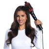 imageCHI Lava AirWave with CHI 44 Iron Guard 2 Oz Volumizes Curls ampamp Dries Hair Delivers FrizzFree Results Low Heat for Less Damage Black ampamp Red