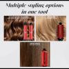 imageCHI Lava AirWave with CHI 44 Iron Guard 2 Oz Volumizes Curls ampamp Dries Hair Delivers FrizzFree Results Low Heat for Less Damage Black ampamp Red