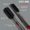 imageCHI Lava Heated Straightening Brush 3in1 Hair Straightener Dryer ampamp Smoothing Comb Reduces Frizz ampamp Increases Shine for Healthy ampamp Easy Styling