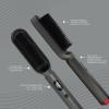 imageCHI Lava TriLume Heated Brush TriangleShaped Comb for Natural Waves ampamp Volume Easy ampamp Gentle Root Access Reduces Frizz ampamp Increases Shine