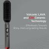 imageCHI Lava TriLume Heated Brush TriangleShaped Comb for Natural Waves ampamp Volume Easy ampamp Gentle Root Access Reduces Frizz ampamp Increases Shine