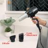 imageCHI Rocket Hair Dryer Hair Dryer With Comb ampamp Drying Nozzle Attachment QuickDrying For Shiny FrizzFree Hair Lightweight ampamp Low EMFRocket Black