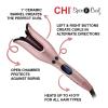imageCHI Spin N Curl Curling Iron For Healthy ampamp Shiny Effortless Curls ampamp Waves Provides Preset Temperature Settings For Each Hair Texture Rose GoldRose Gold