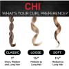 imageCHI Spin N Curl Curling Iron For Healthy ampamp Shiny Effortless Curls ampamp Waves Provides Preset Temperature Settings For Each Hair Texture Rose GoldRuby Red