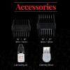 imageCHI Tech Cordless Precision Clipper Wireless Hair Clipper for Precision Styling Smooth Grip ampamp Stainless Steel Blades Includes 4 Guard Attachments