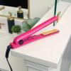 imageCHI Tourmaline Ceramic Series Flat Iron Hair Straightener For Silky Smooth Hair Ideal For Straightening Or Curling Hair 1quot Iron Onyx BlackPure Pink