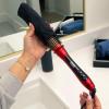 imageCHI Tourmaline Ceramic Series Heated Round Brush Reduces Frizz ampamp Adds Shine To Hair Adjustable Temperature ampamp Automatic ShutOff 125quot Barrel Ruby RedHAIR DRYER