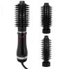 imageCHI 3in1 Round Blowout Brush Hair Dryer Brush For Smooth FrizzFree Hair 3 Interchangeable Brush Heads ampamp Adjustable Heat SettingsHair Dryer
