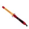 imageCHI Texture Tourmaline Ceramic Curling Iron Hair Curler For Smooth ampamp Shiny Curls Adjustable Temperature ampamp Automatic ShutOff 1quot BarrelRuby Red