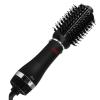 imageCHI Volumizer 4in1 Blowout Brush Hair Dryer Creates Smooth Silky ampamp Shiny Hair Four Interchangeable Attachments For Versatile Styling Black