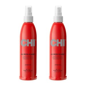 imageCHI 44 Iron Guard Thermal Protection Spray Nourishing Formula Helps Resist Heat Damage to Hair ampamp Tame Frizz Clear 8 Oz Pack of 2