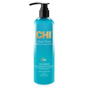 imageCHI Aloe Vera Curl Enhancing Shampoo Gently Cleanses ampamp Increases Moisture For Curly Hair Sulfate Paraben ampamp CrueltyFree 115 Oz