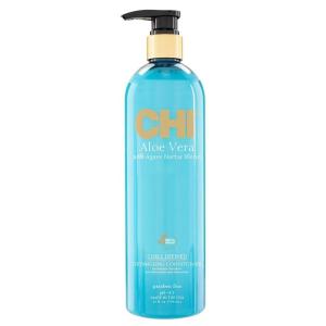imageCHI Aloe Vera Detangling Conditioner Deep Conditioning Treatment For Waves Curls ampamp Coils Sulfate Paraben ampamp CrueltyFree 25 Oz25 Fl Oz Pack of 1