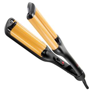 imageCHI Ceramic Triple Waver Iron Curling Iron Creates LongLasting FrizzFree Waves ampamp Curls for All Hair Types