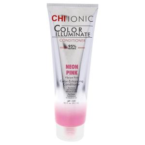 imageCHI Color Illuminate Conditioner Helps Maintain Fresh Color In Natural ampamp ColorTreated Hair Sulfate Paraben ampamp CrueltyFree Dark Chocolate 85 OzNeon Pink