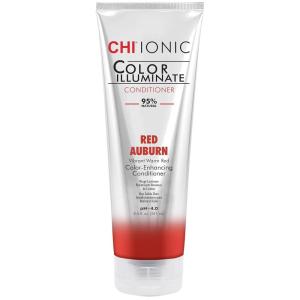 imageCHI Color Illuminate Conditioner Helps Maintain Fresh Color In Natural ampamp ColorTreated Hair Sulfate Paraben ampamp CrueltyFree Dark Chocolate 85 OzRed Auburn
