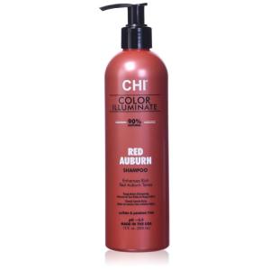 imageCHI Color Illuminate Shampoo Provides Balanced Color Replenishment Between Salon Services Sulfate Paraben ampamp CrueltyFree Silver Blonde 25 OzRed Auburn
