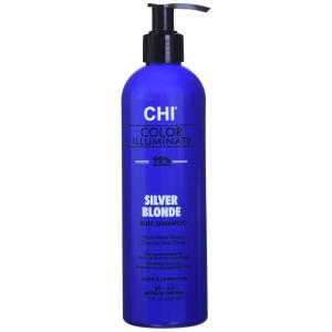 imageCHI Color Illuminate Shampoo Provides Balanced Color Replenishment Between Salon Services Sulfate Paraben ampamp CrueltyFree Silver Blonde 25 OzSilver Blonde