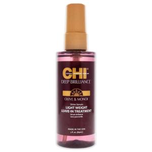 imageCHI Deep Brilliance Shine Serum Lightweight LeaveIn  Purple  3 Ounce