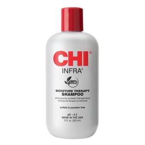 imageCHI Infra Shampoo Gently Cleanses Scalp ampamp Hair Hydrating ampamp Nourishing For All Hair Types Designed for Heat Damaged Hair Sulfate Paraben ampamp CrueltyFree 12 Oz