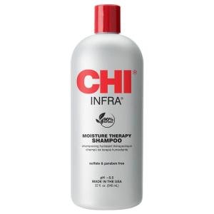 imageCHI Infra Shampoo Gently Cleanses Scalp ampamp Hair Hydrating ampamp Nourishing For All Hair Types Designed for Heat Damaged Hair Sulfate Paraben ampamp CrueltyFree 32 Oz