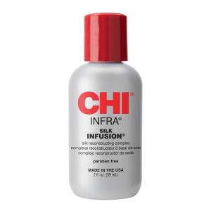 imageCHI Infra Silk Infusion LeaveIn Reconstructing Treatment To Strengthen ampamp Protect All Hair Types AlcoholFree 6 Oz2 Fl Oz Pack of 1