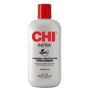 imageCHI Infra Thermal Protective Treatment Hair Serum For Protecting Color ampamp Adding Superior Shine ampamp Softness Hydrating Formula Sulfatefree 12 Oz