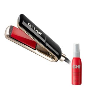 imageCHI Lava MiniStyler with CHI 44 Iron Guard 2 Oz Ceramic Hair Straightener for LongLasting Shine Perfect for Daily Use and Travel 15 Iron