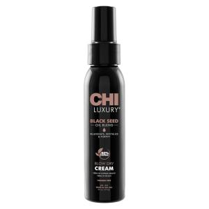 imageCHI Luxury Black Seed Oil Blow Dry Cream Moisturizing Styling Cream For Sleek ampamp Smooth Hair LightHold Sulfate Paraben ampamp GlutenFree 6 Oz