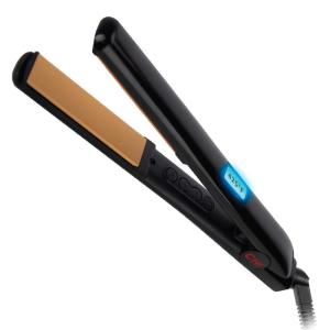 imageCHI Original Digital Ceramic Hairstyling Iron Hair Straightener Delivers Shiny Smooth Results Even Heat for Less Damage 1quot Iron Piano BlackBlack