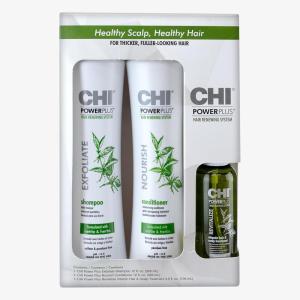 imageCHI Powerplus Starter Kit with Shampoo Conditioner and Scalp Treatment