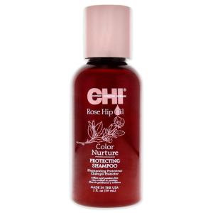 imageCHI Rosehip Oil Protecting Shampoo Gently Cleanses ColorTreated Hair ampamp Helps Retain Color Sulfate Paraben ampamp CrueltyFree 115 Oz2 Fl Oz Pack of 1