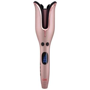 imageCHI Spin N Curl Curling Iron For Healthy ampamp Shiny Effortless Curls ampamp Waves Provides Preset Temperature Settings For Each Hair Texture Rose GoldRose Gold