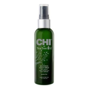 imageCHI Tea Tree Oil Soothing Scalp Spray Moisturizing Spray For Relieving Irritation ampamp Itching Sulfate Paraben ampamp CrueltyFree 3 Oz3 Fl Oz Pack of 1