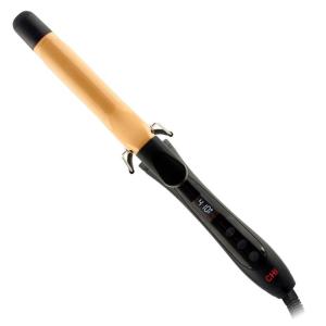 imageCHI Texture Tourmaline Ceramic Curling Iron Hair Curler For Smooth ampamp Shiny Curls Adjustable Temperature ampamp Automatic ShutOff 1quot BarrelMatte Black